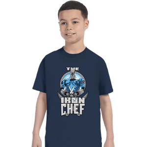 Daily_Deal_Shirts T-Shirts, Youth / XS / Navy The Iron Chef