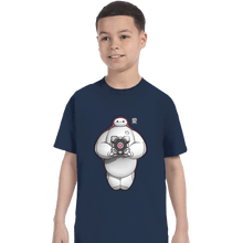 Load image into Gallery viewer, Shirts T-Shirts, Youth / XS / Navy Caring Companions