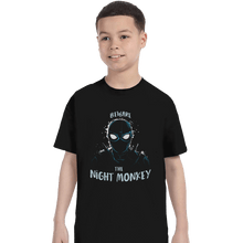 Load image into Gallery viewer, Shirts T-Shirts, Youth / XL / Black Night Monkey