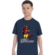 Load image into Gallery viewer, Daily_Deal_Shirts T-Shirts, Youth / XS / Navy The Merc's Bodyguard