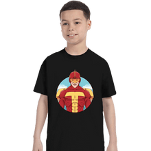 Load image into Gallery viewer, Shirts T-Shirts, Youth / XS / Black Turbo Man