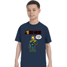 Load image into Gallery viewer, Secret_Shirts T-Shirts, Youth / XS / Navy Judge Nedd