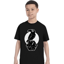 Load image into Gallery viewer, Secret_Shirts T-Shirts, Youth / XS / Black Critical Crow