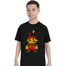 Load image into Gallery viewer, Daily_Deal_Shirts T-Shirts, Youth / XS / Black Retro Puzzle