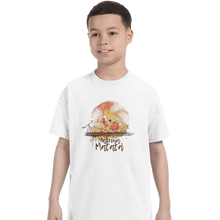 Load image into Gallery viewer, Shirts T-Shirts, Youth / XL / White No Worries Watercolor