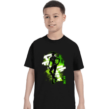 Load image into Gallery viewer, Shirts T-Shirts, Youth / XS / Black Cosmic Jolyne Cujoh