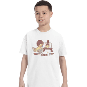 Shirts T-Shirts, Youth / XS / White Birb Ross