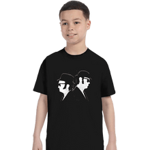 Load image into Gallery viewer, Daily_Deal_Shirts T-Shirts, Youth / XS / Black The Blues Bros