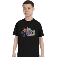 Load image into Gallery viewer, Shirts T-Shirts, Youth / XL / Black Arya The Explorer