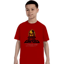 Load image into Gallery viewer, Shirts T-Shirts, Youth / XL / Red Dawn Of The Droid