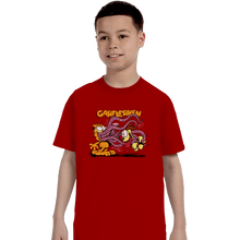 Load image into Gallery viewer, Shirts T-Shirts, Youth / XL / Red Garflerken