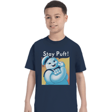 Load image into Gallery viewer, Shirts T-Shirts, Youth / XL / Navy Stay Puft!