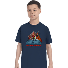 Load image into Gallery viewer, Secret_Shirts T-Shirts, Youth / XS / Navy Make My Monster