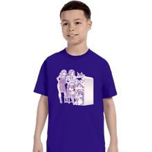 Load image into Gallery viewer, Daily_Deal_Shirts T-Shirts, Youth / XS / Violet Maid Arcade