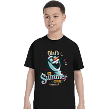 Load image into Gallery viewer, Secret_Shirts T-Shirts, Youth / XS / Black In Summer Tour