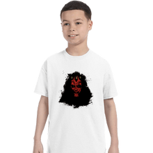 Load image into Gallery viewer, Shirts T-Shirts, Youth / XS / White Sith Splatter