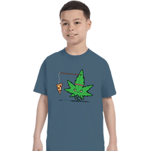 Load image into Gallery viewer, Shirts T-Shirts, Youth / XS / Indigo Blue Indicardio