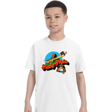 Load image into Gallery viewer, Shirts T-Shirts, Youth / XS / White Funky Flights