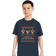 Load image into Gallery viewer, Daily_Deal_Shirts T-Shirts, Youth / XS / Dark Heather A Mogwai Isn't Just For Christmas