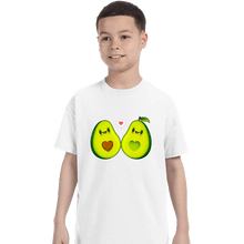 Load image into Gallery viewer, Shirts T-Shirts, Youth / XS / White Avocados Love