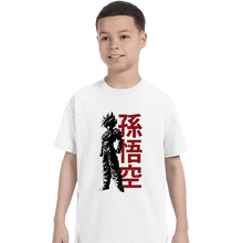Load image into Gallery viewer, Shirts T-Shirts, Youth / XS / White The Super Saiyan