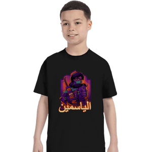 Daily_Deal_Shirts T-Shirts, Youth / XS / Black Jasmine Lights