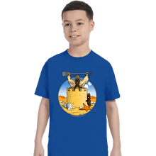 Load image into Gallery viewer, Shirts T-Shirts, Youth / XS / Royal Blue Sand Castle People