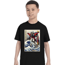 Load image into Gallery viewer, Daily_Deal_Shirts T-Shirts, Youth / XS / Black Wing Zero