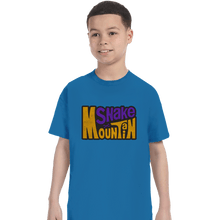 Load image into Gallery viewer, Daily_Deal_Shirts T-Shirts, Youth / XS / Sapphire Snake Mountain