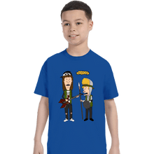 Load image into Gallery viewer, Daily_Deal_Shirts T-Shirts, Youth / XS / Royal Blue Most Metal Ever