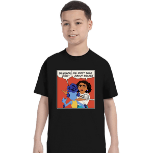 Daily_Deal_Shirts T-Shirts, Youth / XS / Black Silenzio Slap