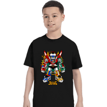 Load image into Gallery viewer, Daily_Deal_Shirts T-Shirts, Youth / XS / Black Chibi Voltron
