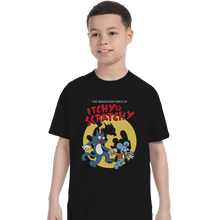 Load image into Gallery viewer, Shirts T-Shirts, Youth / Small / Black The Misadventures