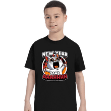 Load image into Gallery viewer, Secret_Shirts T-Shirts, Youth / XS / Black New Years Despair