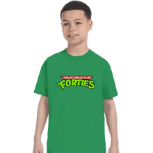 Load image into Gallery viewer, Shirts T-Shirts, Youth / XS / Irish Green I Am Actually In My Forties