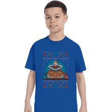 Load image into Gallery viewer, Shirts T-Shirts, Youth / XS / Royal Blue Awakening Christmas