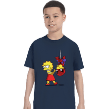 Load image into Gallery viewer, Daily_Deal_Shirts T-Shirts, Youth / XS / Navy Ugh