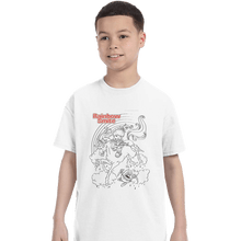 Load image into Gallery viewer, Secret_Shirts T-Shirts, Youth / XS / White Rainbow Smite