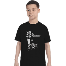 Load image into Gallery viewer, Shirts T-Shirts, Youth / XL / Black Mandofather