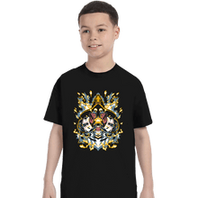 Load image into Gallery viewer, Shirts T-Shirts, Youth / XS / Black Black Mage Hero