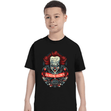Load image into Gallery viewer, Shirts T-Shirts, Youth / XS / Black Meet The Dancing Clown