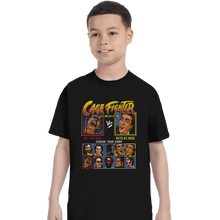Load image into Gallery viewer, Shirts T-Shirts, Youth / XS / Black Cage Fighter
