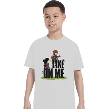 Load image into Gallery viewer, Shirts T-Shirts, Youth / Small / White Ellie Sings To Dina