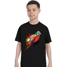 Load image into Gallery viewer, Secret_Shirts T-Shirts, Youth / XS / Black Human Rocket