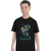 Load image into Gallery viewer, Daily_Deal_Shirts T-Shirts, Youth / XS / Black The Swordsman