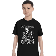 Load image into Gallery viewer, Last_Chance_Shirts T-Shirts, Youth / XS / Black Stay Alive