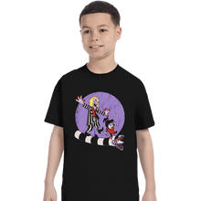 Load image into Gallery viewer, Daily_Deal_Shirts T-Shirts, Youth / XS / Black Beetle And Girl