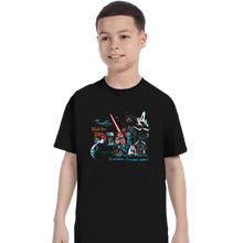 Load image into Gallery viewer, Shirts T-Shirts, Youth / XS / Black Visit The Death Star