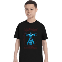 Load image into Gallery viewer, Daily_Deal_Shirts T-Shirts, Youth / XS / Black Vitruvian Bio Boost Armor