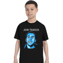 Load image into Gallery viewer, Daily_Deal_Shirts T-Shirts, Youth / XS / Black John Travolta